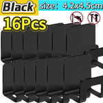 support rangement universel moderne adhésif argenté noir couteaux grattoir ciseaux brosse planche découpe couvercle