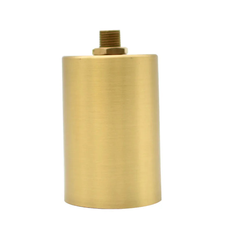 embouts lampe dorés lisses modernes céramique laiton 100% e12 e14 e26 e27