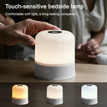 lampe chevet tactile rechargeable led moderne blanc mat 5v 850ml intégrée télécommandeversibleurgence