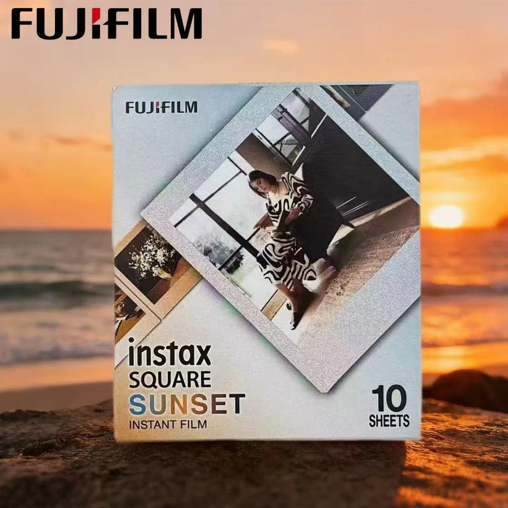 film instantané fujifilm square marbre blanc 10 feuilles compatible sq6 sq10 sp3