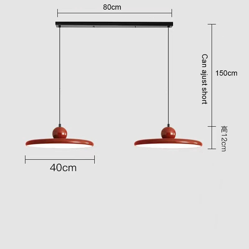suspension lumineuse moderne vert rouge câble suspendu métal 90 260V 249 2000lm