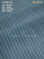 tissu popeline rayé rustique coton lin beige rouge bleu opaque artisanal biodegradable 140cm
