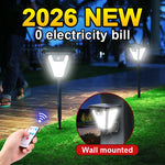 lampes solaires extérieures détecteur radar moderne ip65 led rechargeables télécommande