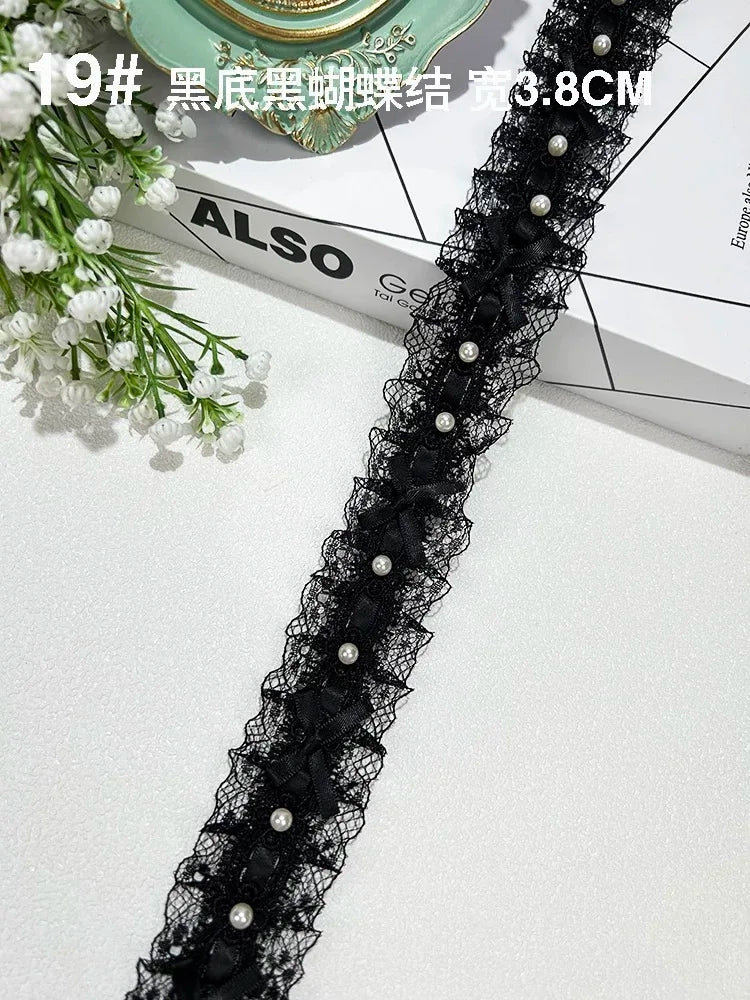 bracelet dentelle décoratif rubans élégant pourbijou bras fait main
