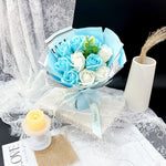 bouquet roses artificielles classique décoration mariage anniversaire intérieur festive pendaison crémaillère