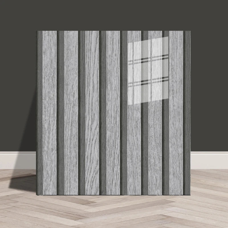 panneaux décoratifs moderne adhésifs naturels rayures verticales gris intérieur cuisine décoration mur autoadhésifs