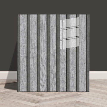 panneaux décoratifs moderne adhésifs naturels rayures verticales gris intérieur cuisine décoration mur autoadhésifs