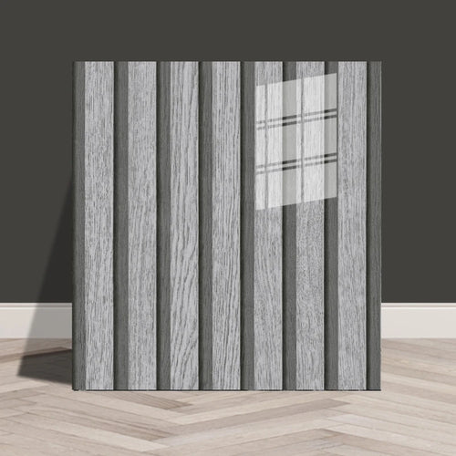 panneaux décoratifs moderne adhésifs naturels rayures verticales gris intérieur cuisine décoration mur autoadhésifs
