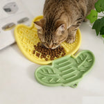 tapis alimentation lent silicone antidérapant ventouses antiétouffement léchage chiens chats antiennui séparateur alimentation animaux