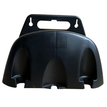 support mural tuyau arrosage bleu orange noir pistolet eau jardin utilitaireextérieur