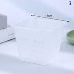 pots fleurs perforés modernes noirs blancs couvercle 11cm 12cm 14cm