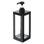 distributeur savon liquide orange noir blanc transparent moderne minimaliste 500ml 750ml 1000ml Pompe rechargeable