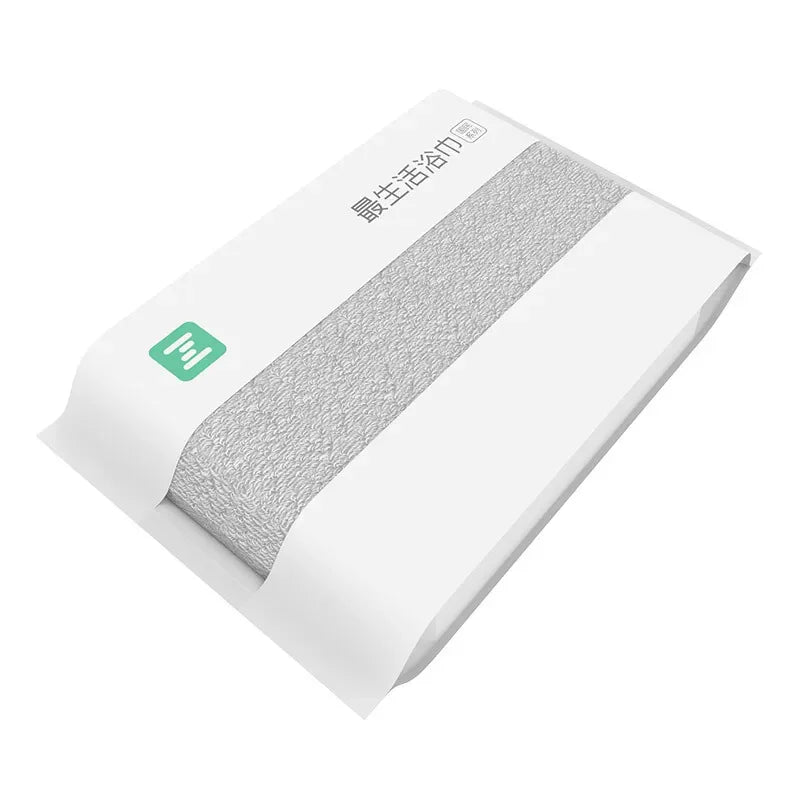 serviette bain gris clair texture microfibre absorption forte moderne 70x140cm