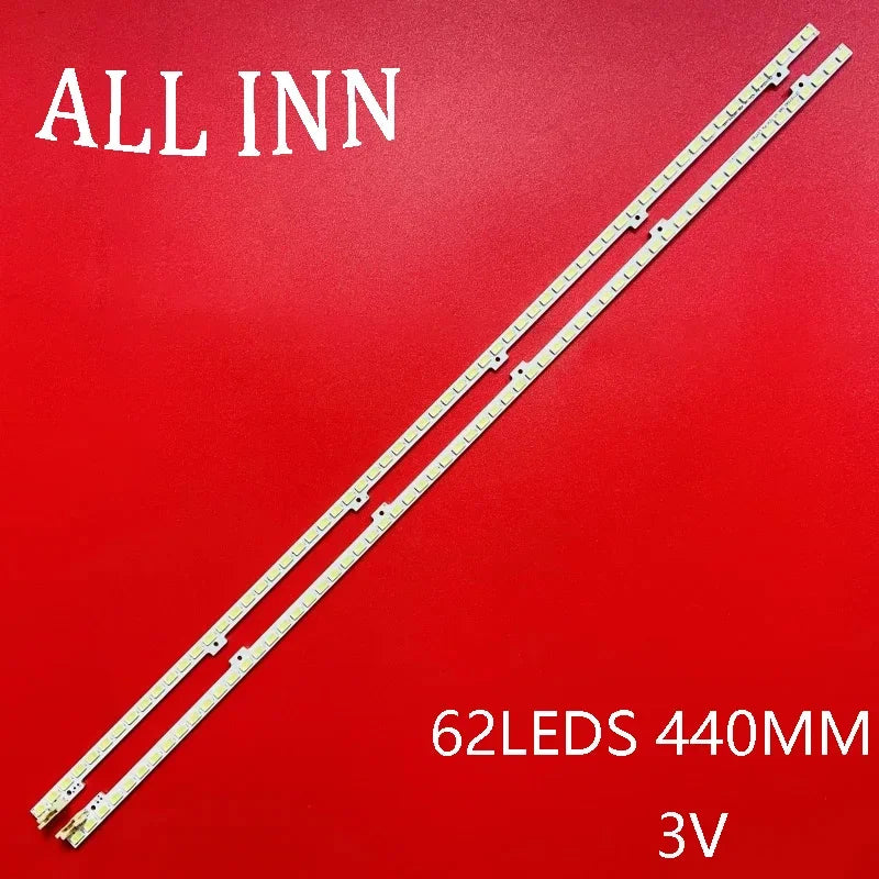 bande led 440mm 62 diodes blanc éclairage tv moderne 3v