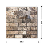 autocollants murals marbrés adhésifs carreaux muraux blancs gris noirs modernes décoration intérieure salon chambre