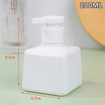 flacons savon liquide 200ml 300ml vert rose blanc mat modernes minimalistes rechargeables voyage