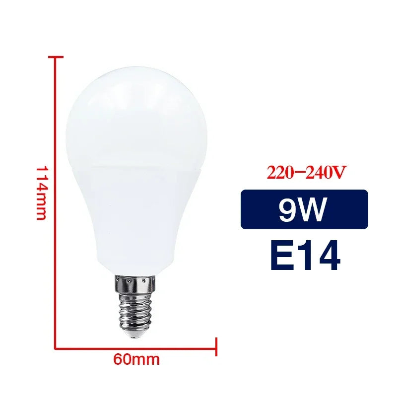 ampoule led blanche mate moderne base e27 e14 éclairage intérieur salon haute économie