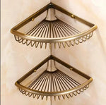 accessoires salle bain doré porte serviettes crochet classique finition antique fixations murales ensemble quincailleries