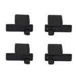clips rideau fenêtre noir moderne pièces fixations rideau intérieur accessoire camping caravane