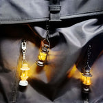 lanterne miniature vintage clip porte clés transparente verre opaque plastique blanc noir