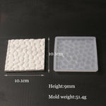 plaque décorative silicone hexagonale moderne blanc fixations invisibles carreaux muriaux fonds télévision