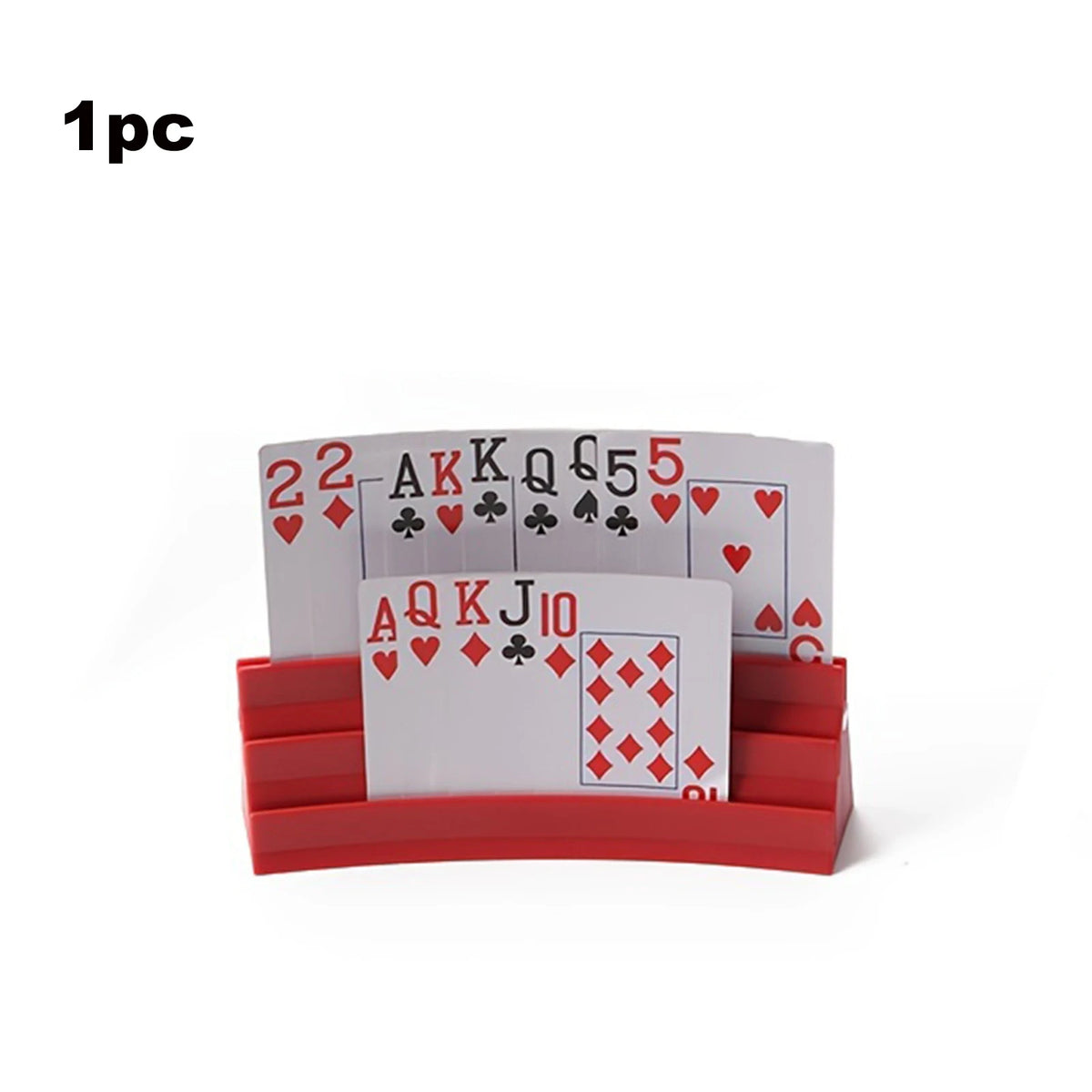 support cartes jeu couleur jaune bleu rouge vert moderne plastique