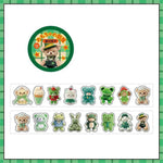 peluches miniatures adhésives scrapbooking cartoonesques ours lapins chiens