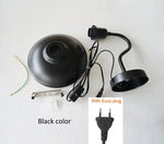 lampe murale industrielle vintage bronze noir argenté prise fixée mur adaptable cuisine salle manger