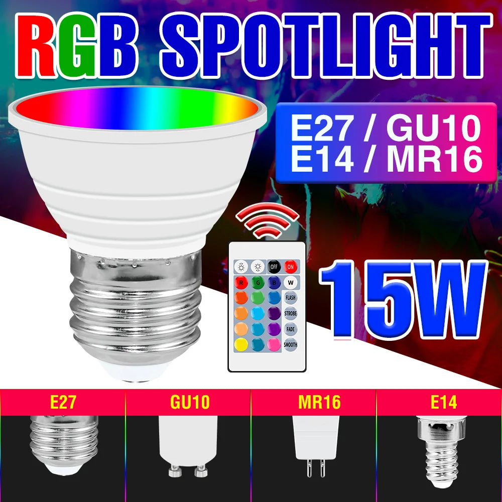 ampoule led rgb blanc moderne e26 gu10 mr16 transfo 121v 240v 20000h