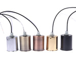 support ampoule led vis céramique noir doré cuivre argenté moderne facile