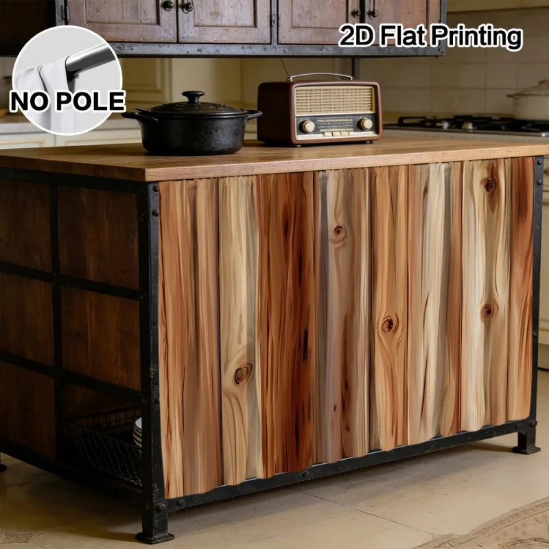 rideau deco protection meuble polyester machine wash moderne minimaliste 70x150cm