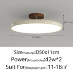 lampe led moderne minimaliste rond fer marron vert beige variable sans télécommande