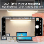 lampe led armoire blanc moderne clips interrupteur trois couleurs fixe usb rechargeable