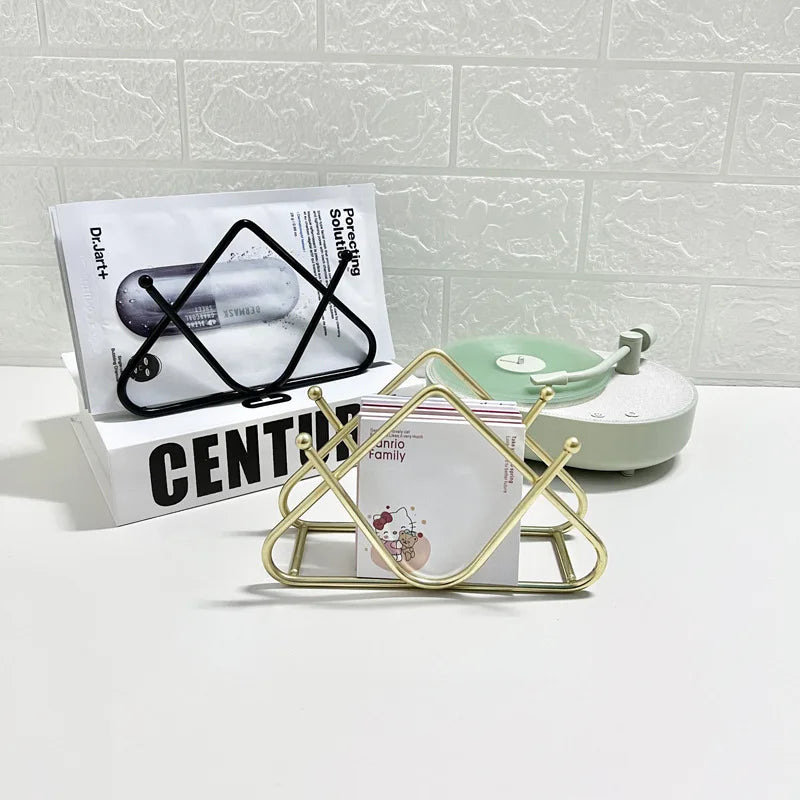 porte serviettes moderne or noir géométrique contemporain minimaliste métal serviettes