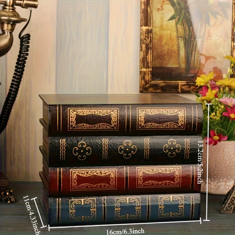 boîte bijoux vintage rangement bois ornementation dorée classique décoration étagère ancien