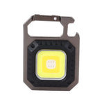 lampe multifonctionnelle rechargeable led modes gris métallique robuste type banque alimentation