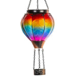 Lanterne multicolore ballon air chaud solaire LED feu clignotant anniversaire mariage événementextérieur