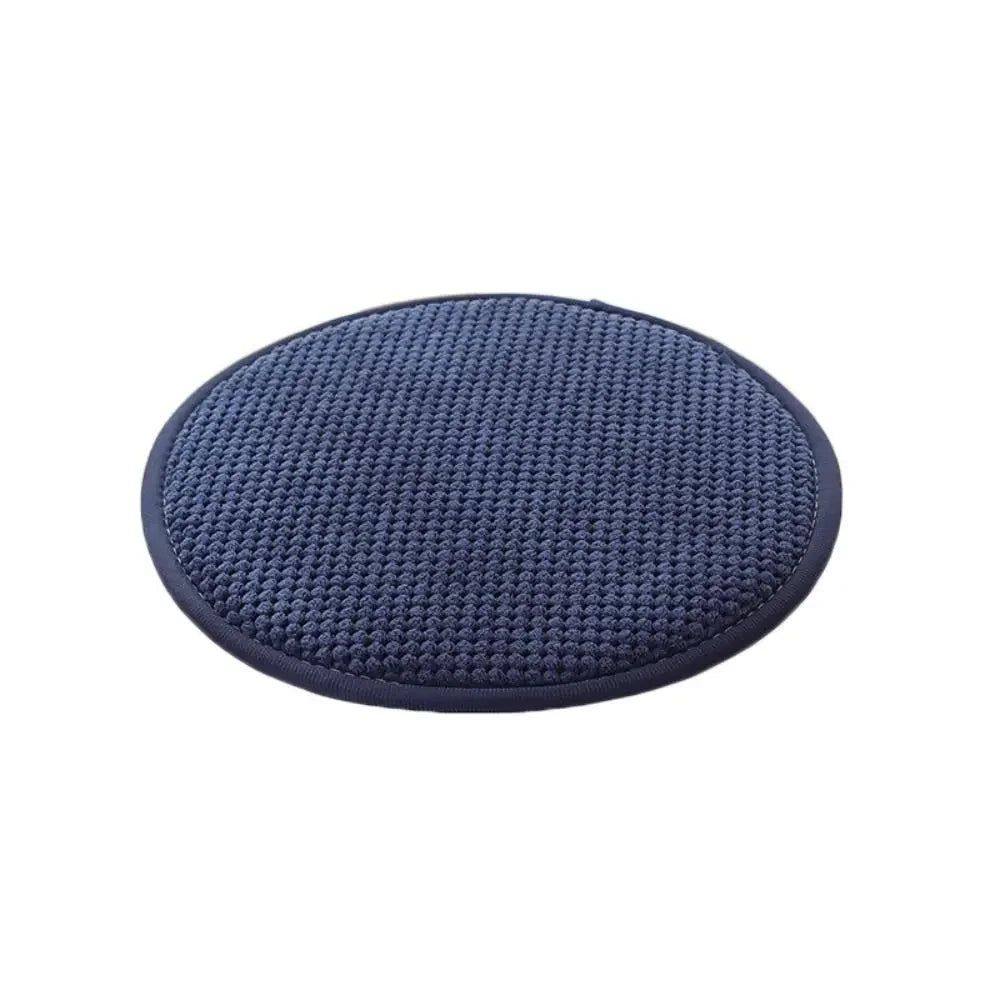coussin tabouret rond doux mousse pu antiderapant solide multicolore adultes