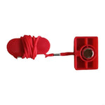 bracelet fitness cordelette aimant rouge moderne sportif pvc abs rétractable contrôle tactile