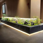 plantes artificielles fougère herbe perse accessoires muraux décoration moderne extérieur intérieur vert brun minimalistes