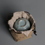 sac thé coton réutilisable bleu gris vert marron beige rouge rose noir imprimé chinois