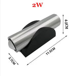 lampe murale moderne argentée noire éclairage maison lisse mat salon chambre