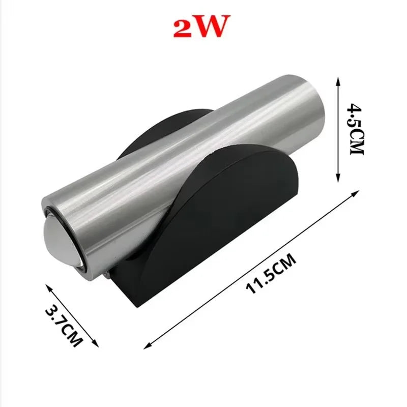 lampe murale moderne argentée noire éclairage maison lisse mat salon chambre