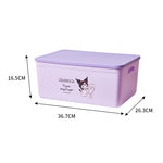 boîtes rangement plastique imperméable my melody pom pom purin multiple utilisations poignées