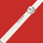barrette lumineuse led 586mm blanc argenté leds technique industrielleécran fixations vis