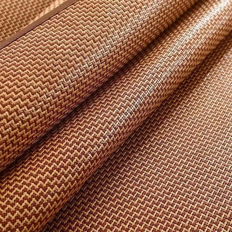 coussin lit marron clair tissé motifs géométriques moderne 150x200cm 180x200cm 200x220cm