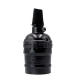 ampoule vis e27 or argent noir métal lisse vintage câble interrupteur led filament