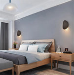 applique murale led moderne blanc noir éclairage chambre entrée étude salle bain minimaliste fixée