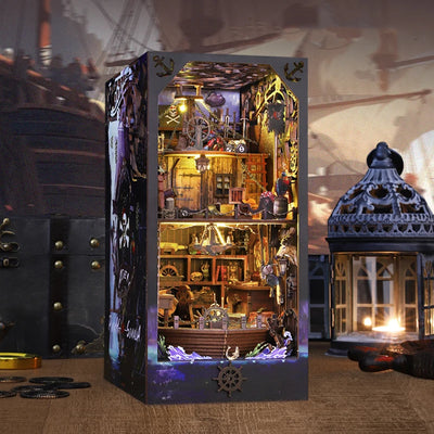 Kit serre-livres miniatures bois à assembler