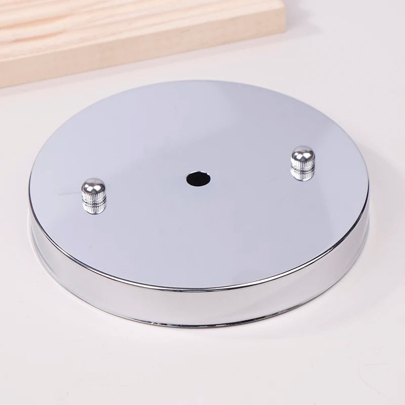 disques suspension or argent noir modernes vis 15cm